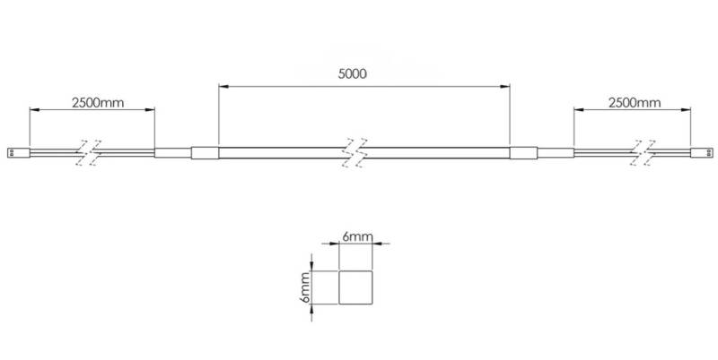 Bande LED DELTA 24V Freecut – Tri-Face Dual Color